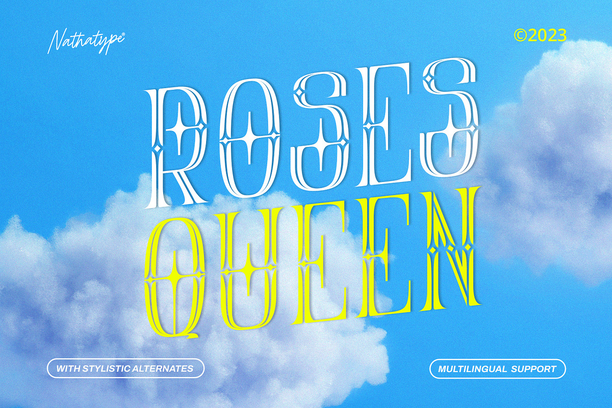 Roses Queen, a Serif Font by Nathatype (Photo 1 of 11)