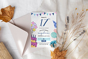Editable 17th Birthday Invitation, an Invitation Template by Snapybiz (Thumbnail 7 of 10)