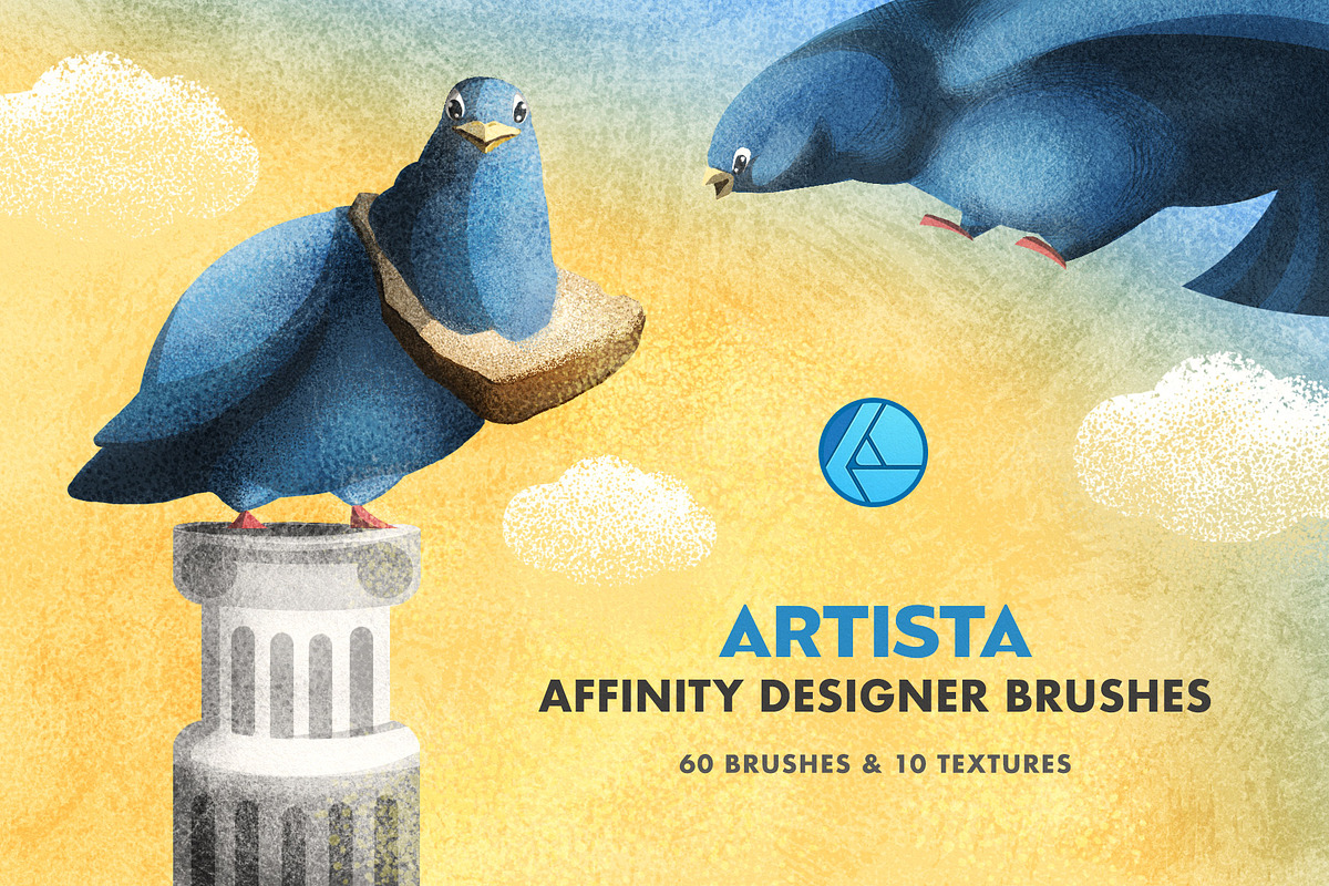 Artista Affinity Designer Brushes, a Brush Add-On by pixelbuddha.net (Photo 1 of 10)