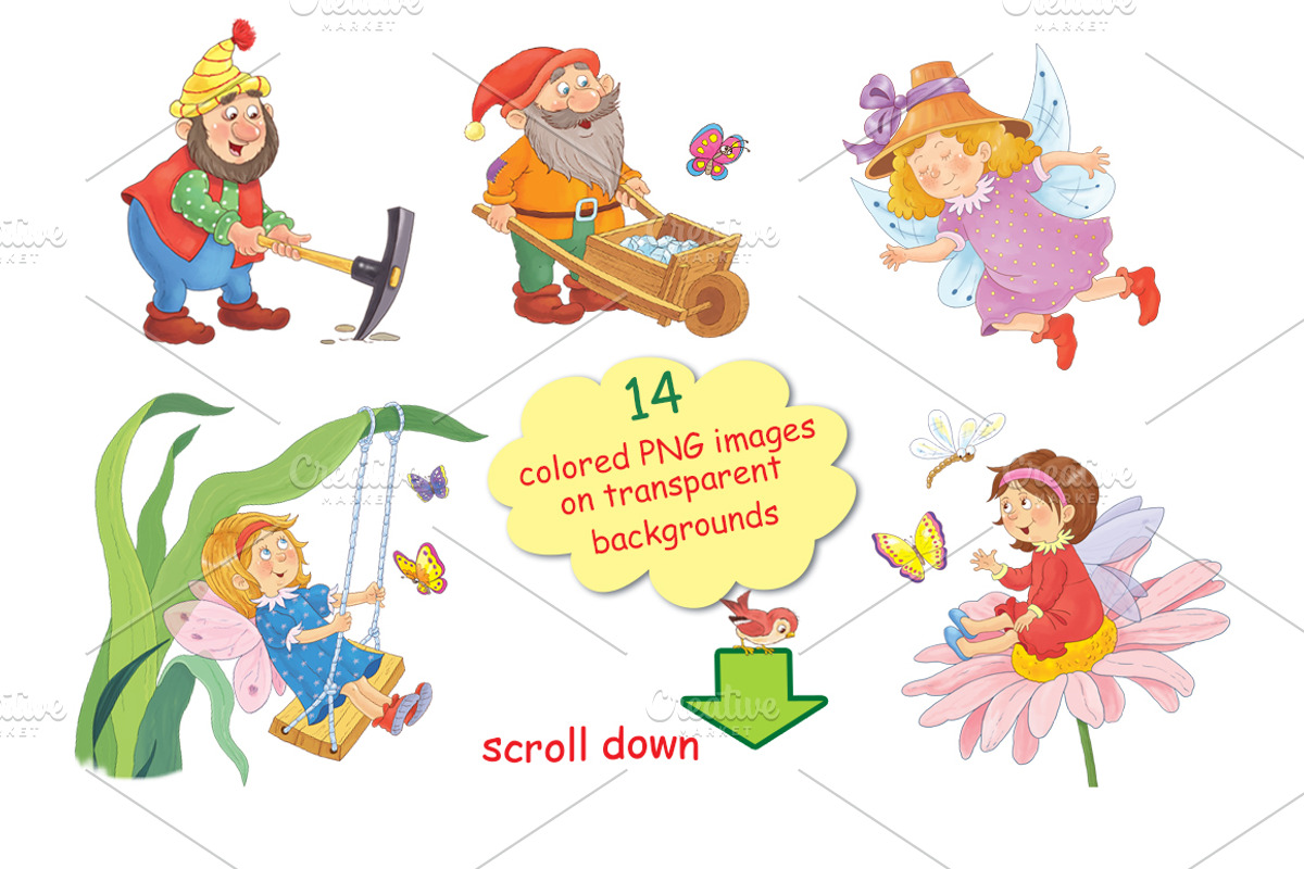 Fairy tale bundle, an Illustration by Haso (Photo 8 of 12)