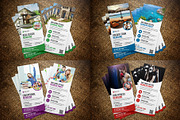 Mega BUNDLE 32+ Postcard Rack cards, a Card Template by Miyaji75 (Thumbnail 7 of 32)