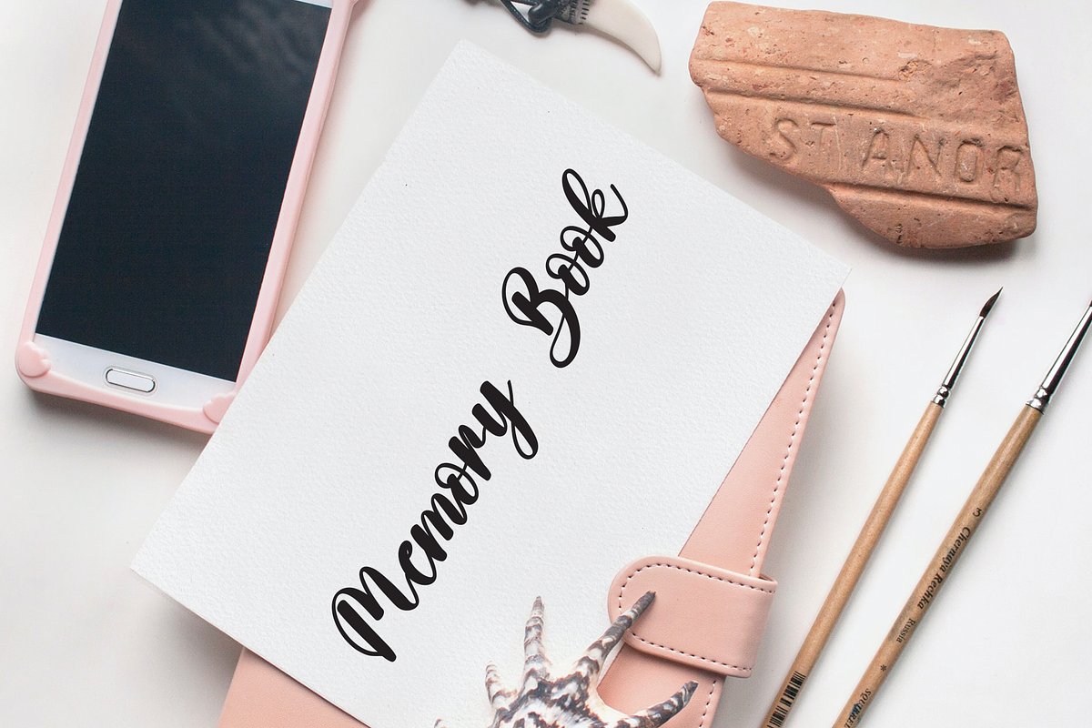 Honeymoon | Script Font, a Script Font by Scratchones (Photo 5 of 8)