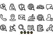 Minimal Business Icon Set, an Illustration by designvectx (Thumbnail 3 of 3)
