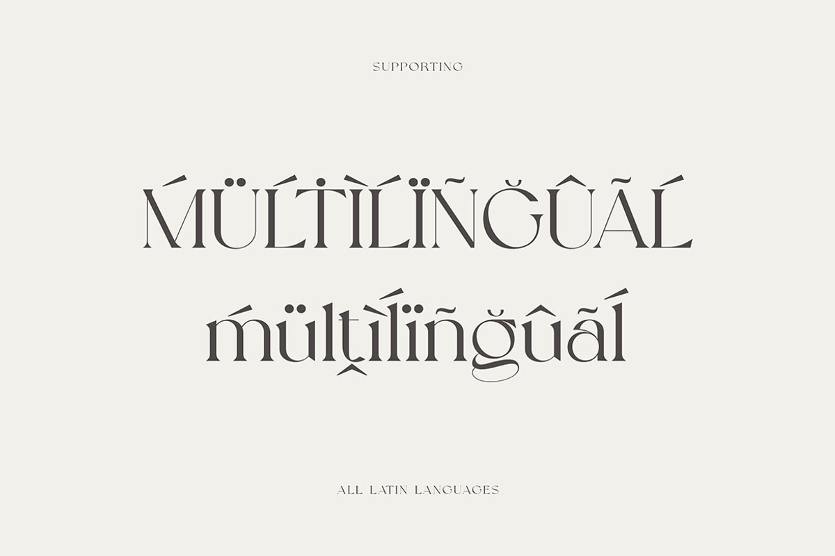 Trendy & Modern Fonts - 10 Sets, a Sans Serif Font by Cruzine (Photo 50 of 55)