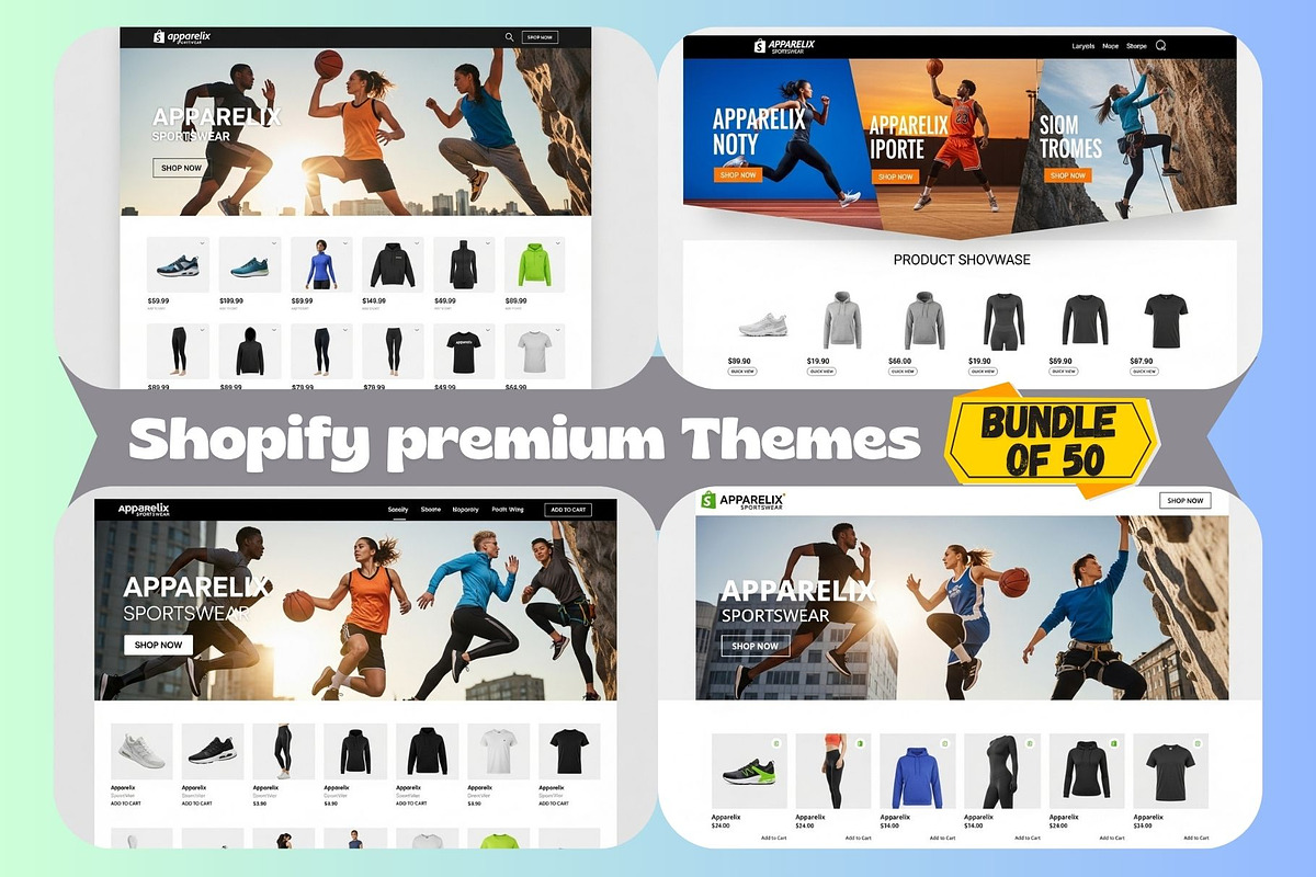 50 Modern E‑Commerce SHOPIFY THEMES, a Shopify Template by Aban's World (Photo 37 of 60)