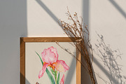 Iris watercolor set, a Decorative Illustration by MitrushovaArt (Thumbnail 11 of 13)