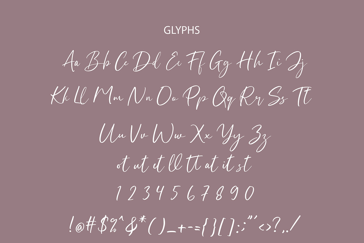 Chabellita Handwritten Font, a Script Font by Lythcreative (Photo 7 of 7)
