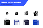 100 Essentials Glyph Vector Icons, an Outline Icon by Juicy Icons (Thumbnail 3 of 6)