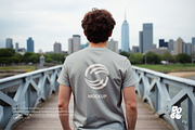 Tshirt Collection Mockup Set, a Shirt Mockup by DOBE Studio (Thumbnail 11 of 12)