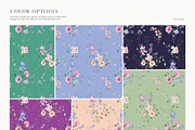 FLORAMA 6 Floral Seamless Patterns, a Pattern Graphic by Veris Studio (Thumbnail 31 of 34)