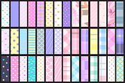 Sweet Pastel Seamless Pattern Set, a Pattern Graphic by Digital Studio (Thumbnail 2 of 11)