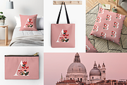 Venice Floral Monograms, a Branding & Logo Template by Werlang Paper (Thumbnail 8 of 8)