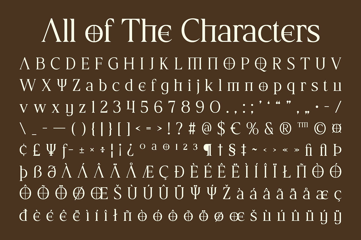CS Yaeger – Ancient Greek Font, a Serif Font by Craft Supply Co. (Photo 8 of 8)