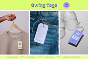 Funky Hang Tags Templates, a Card Template by Hell Yeah Designs (Thumbnail 2 of 9)