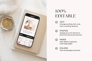 Pink Instagram Template CANVA