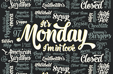 Monday Script Family