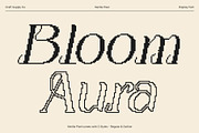 Nerilla Pixel, a Serif Font by Craft Supply Co. (Thumbnail 3 of 8)