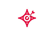 Star Target Logo Design Template, a Branding & Logo Template by Amadul11 (Thumbnail 1 of 5)