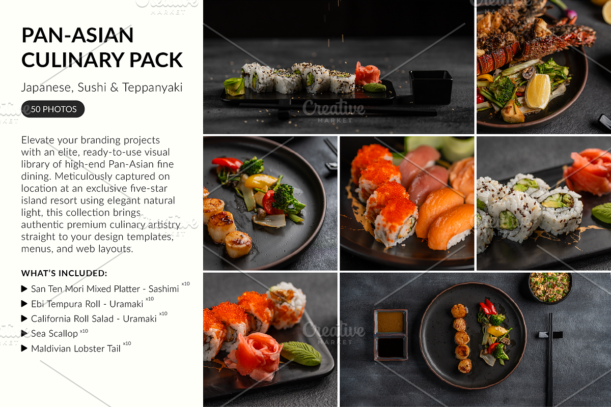 Pan-Asian Culinary Pack - 50 Photos, a Food & Drink Photo by Sameeu's (Photo 2 of 2)