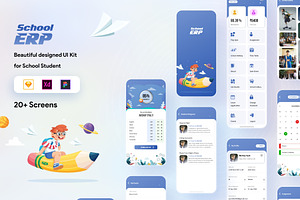 ERP School UI Kit