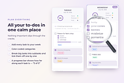 Weekly planner Interactive Moonweek, a HTML Template by Eves_Aquadreams (Thumbnail 2 of 12)