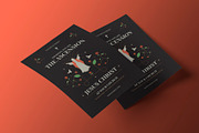 Black Minimal Jesus Ascension Flyer, a Flyer Template by Neermana (Thumbnail 3 of 4)