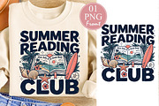 Summer Reading PNG, Dive Into A, a Seasonal Illustration by Rose Art (Thumbnail 1 of 4)