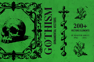 Ornamental Gothism - Vector Shapes