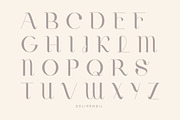 Helcy - Elegant Serif Font, a Serif Font by delipensil (Thumbnail 7 of 11)