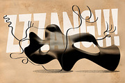 Zzzang! - Futurist wood type, a Sans Serif Font by Drawwwn (Thumbnail 11 of 11)