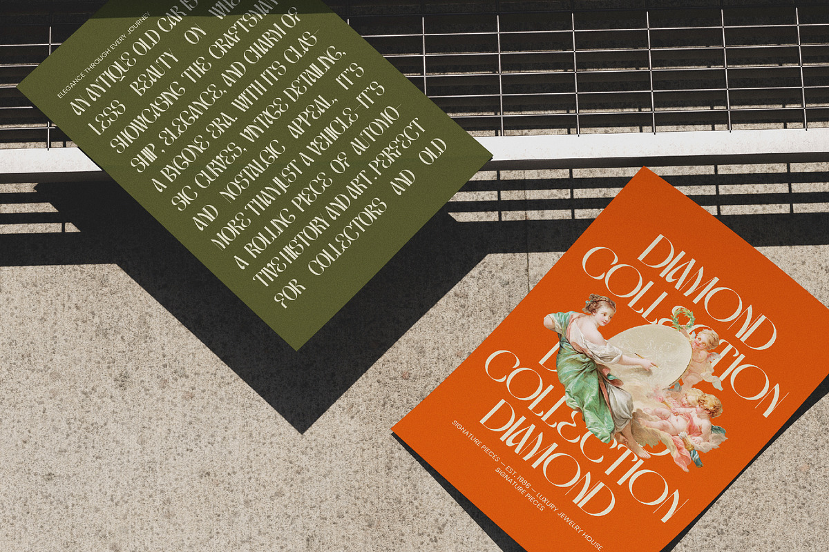 Genevieve Victoria Display Serif, a Serif Font by timelesstype.co (Photo 6 of 10)