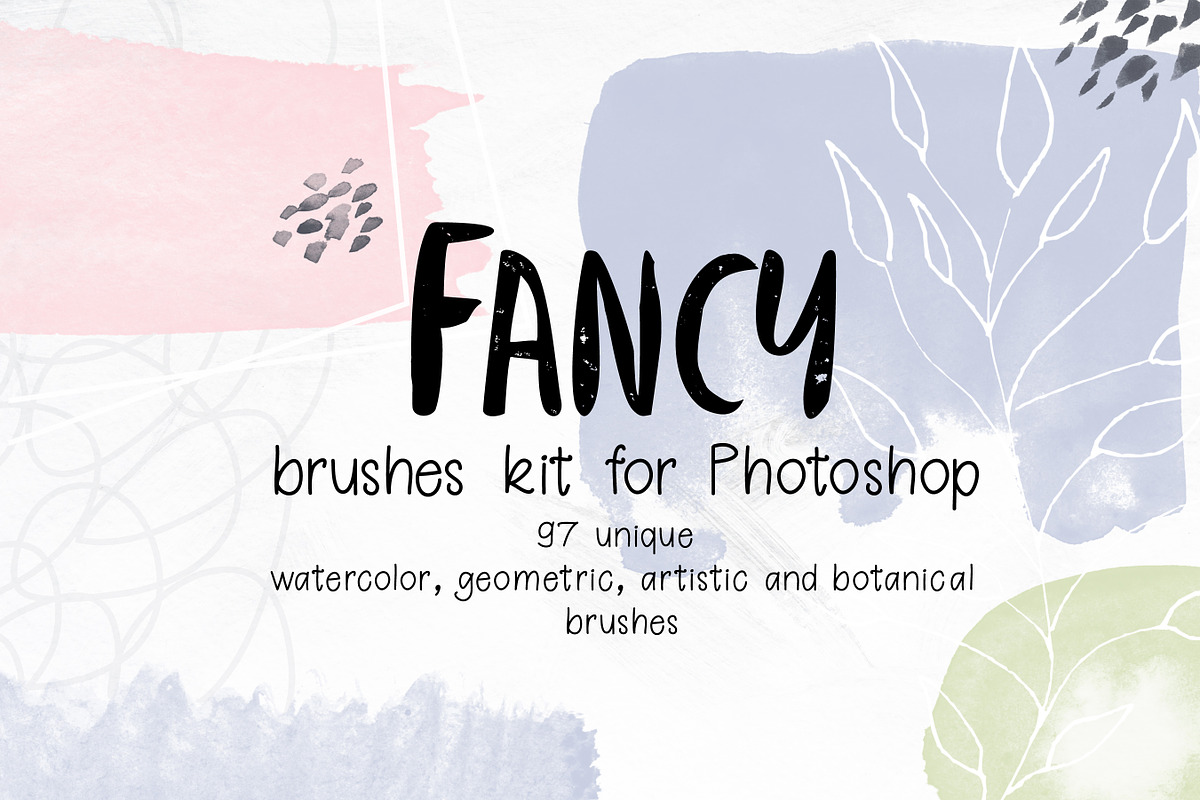Fancy brushes for PS, a Brush Add-On by Leo Studio Design Lab (Photo 1 of 8)