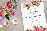 Watercolor flowers. Floral elements, a Decorative Illustration by Julycolor (Thumbnail 5 of 9)