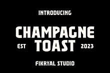 Champagne Toast – Display Serif