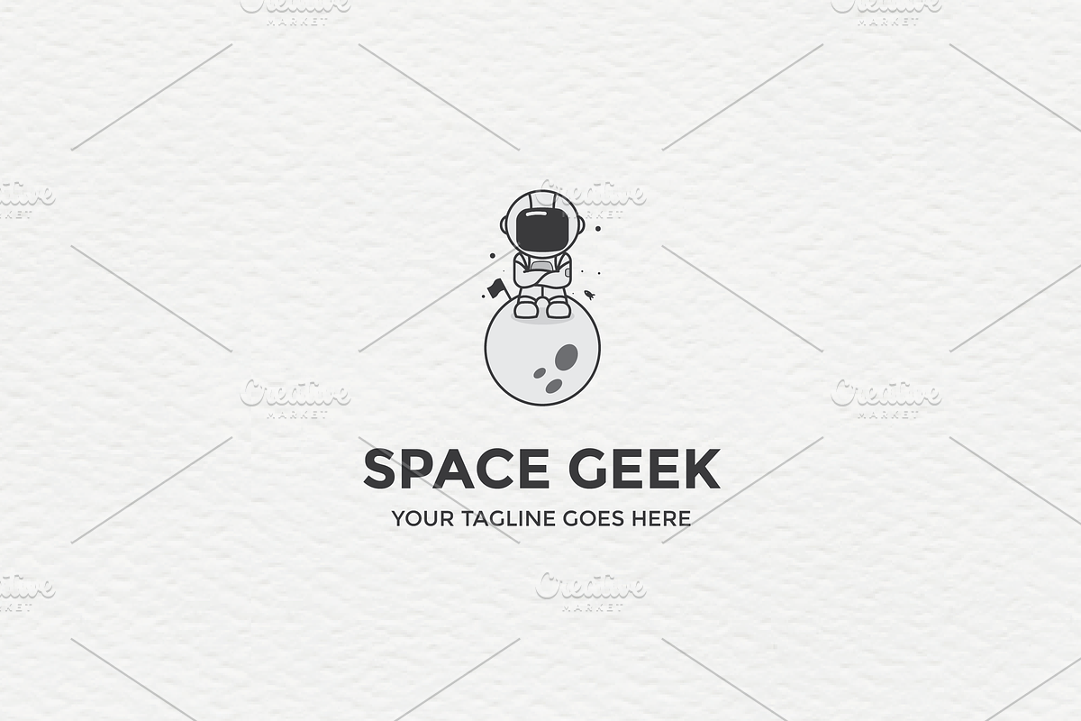 Astronaut, a Branding & Logo Template by lineandcircle (Photo 1 of 5)