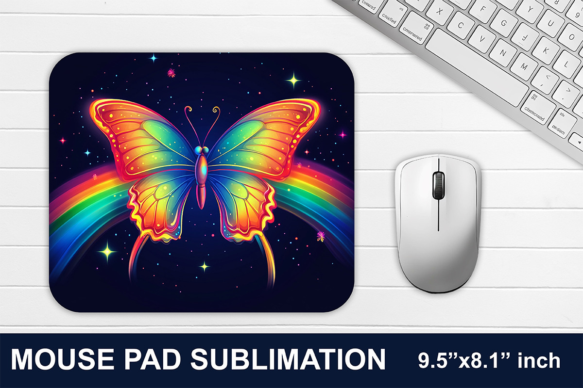 Butterfly Mouse Pad Bundle, a Graphic by crative8112 (Photo 3 of 9)