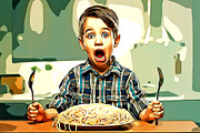 Premium Cartoon Oil Paint, an Action Add-On by U_Design (Thumbnail 10 of 11)