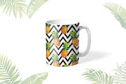 Pineapples. Tropical pattern., a Pattern Graphic by Anna Smirnova (Thumbnail 6 of 6)