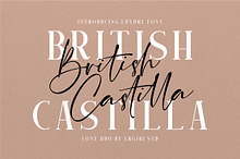 British Castilla - Luxury Font Duo
