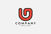 Abstract Letter UG Infinity Logo, a Branding & Logo Template by Vectorium Studio (Thumbnail 2 of 2)