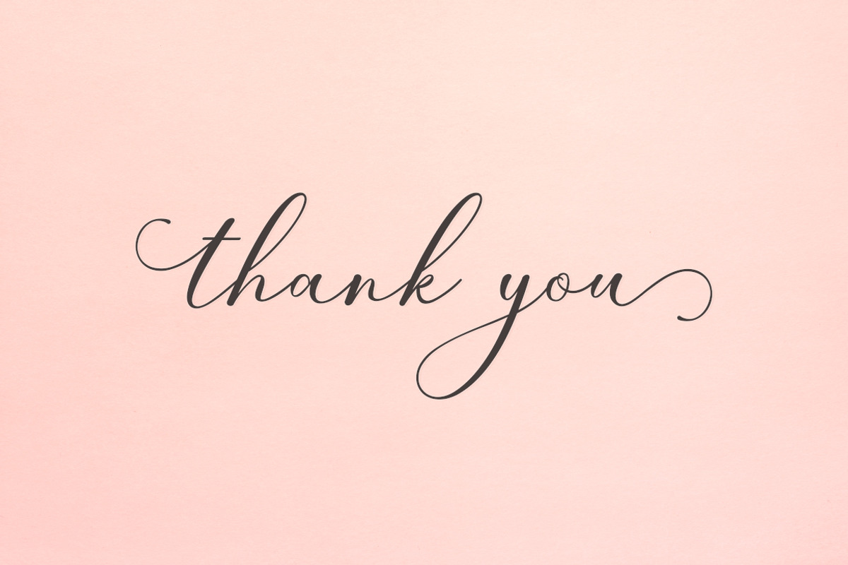 Always Script, a Script Font by Amarlettering (Photo 6 of 6)