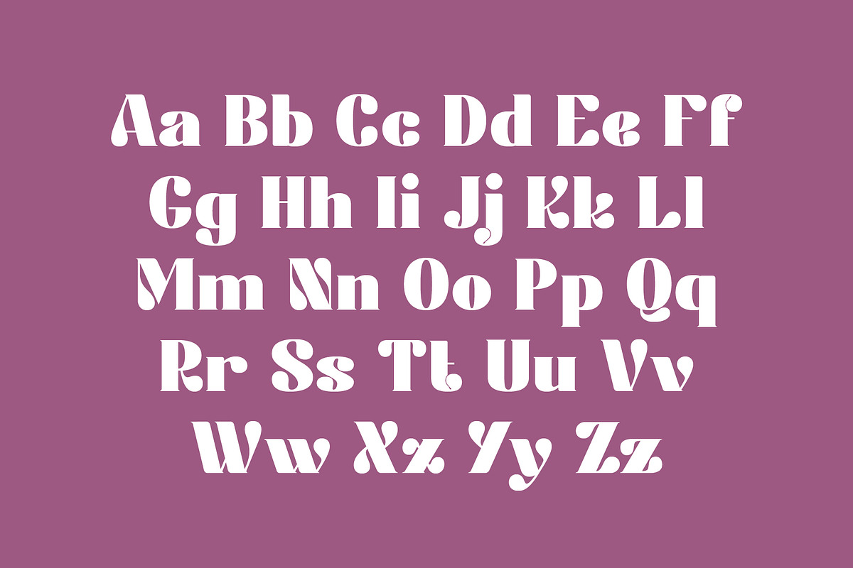 Krysan - Display Serif Font, a Serif Font by Pikgura (Photo 2 of 9)