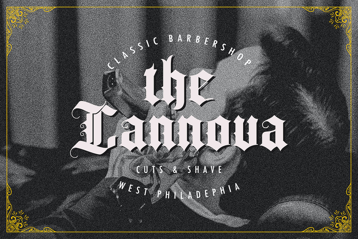 Bahisy - Blackletter Font, a Blackletter Font by StringLabs (Photo 8 of 11)