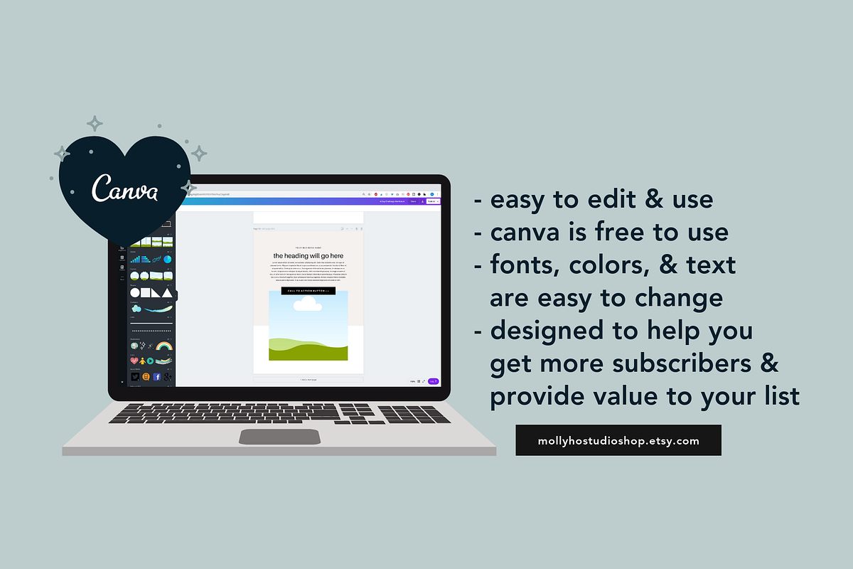 10 Day Challenge Lead Magnet | Canva, a Magazine Template by molly ho studio (Photo 6 of 6)