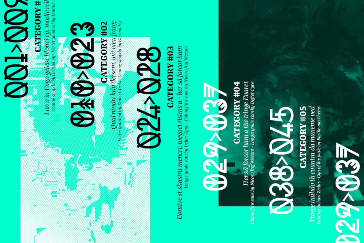 Chronic Typeface preview 5