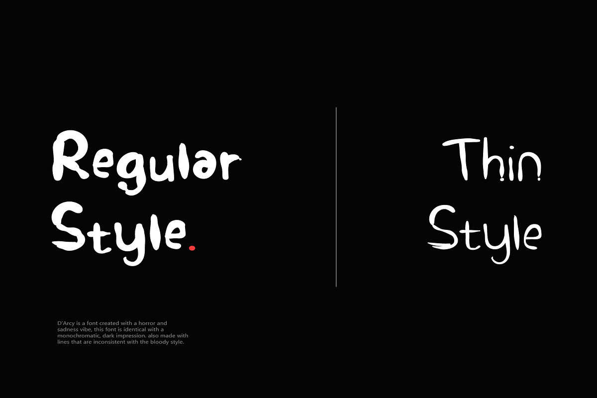 D'arcy Typeface, a Font by Phoenix Dungeon (Photo 5 of 9)