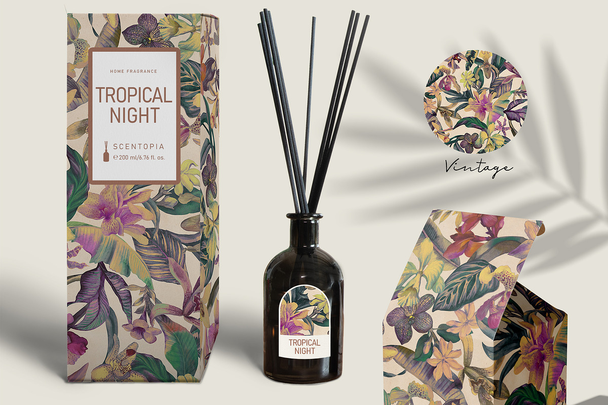 Bloomera. Seamless patterns, a Pattern Graphic by emeraldthue (Photo 6 of 8)