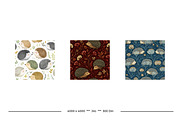 Hedgehog Retro Art Style Patterns, a Pattern Graphic by karenfoleyphoto (Thumbnail 11 of 12)