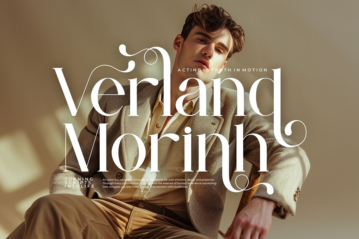 Venume || Modern Minimalist Serif Fo, a Serif Font by Ermedia Studio (Photo 6 of 10)