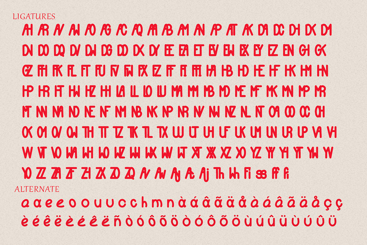 Ingenue Serif Bundle font, a Serif Font by CHIMERA (Photo 14 of 17)